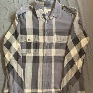 EUC Burberry Button Down